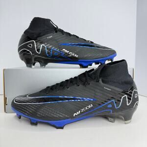 Nike Zoom Superfly 9 Elite FG Black/Hyper Royal Size 9 Men